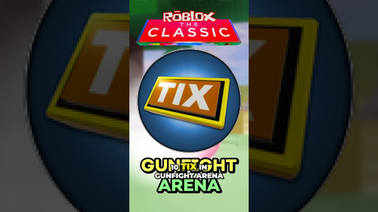 Gunfight Arena TIX TUTORIAL In THE CLASSIC!