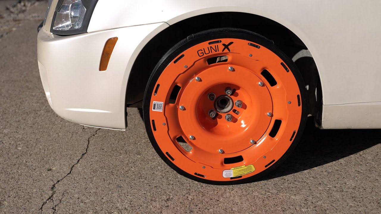 GUNI Wheel X - Move Vehicles With Seized Brakes, Stuck Transmissions or Dead Batteries.