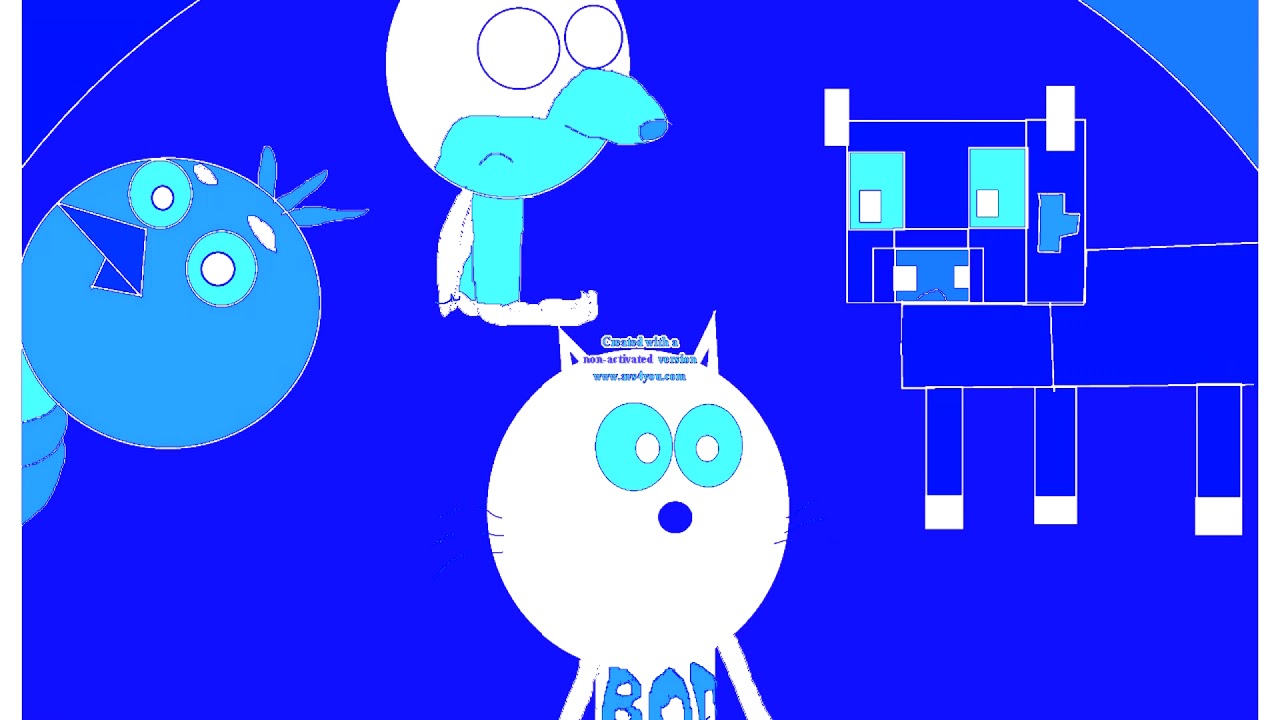 Gunnar Overholser animated  Bad Dream Cat and Polary gets arrested in chorded