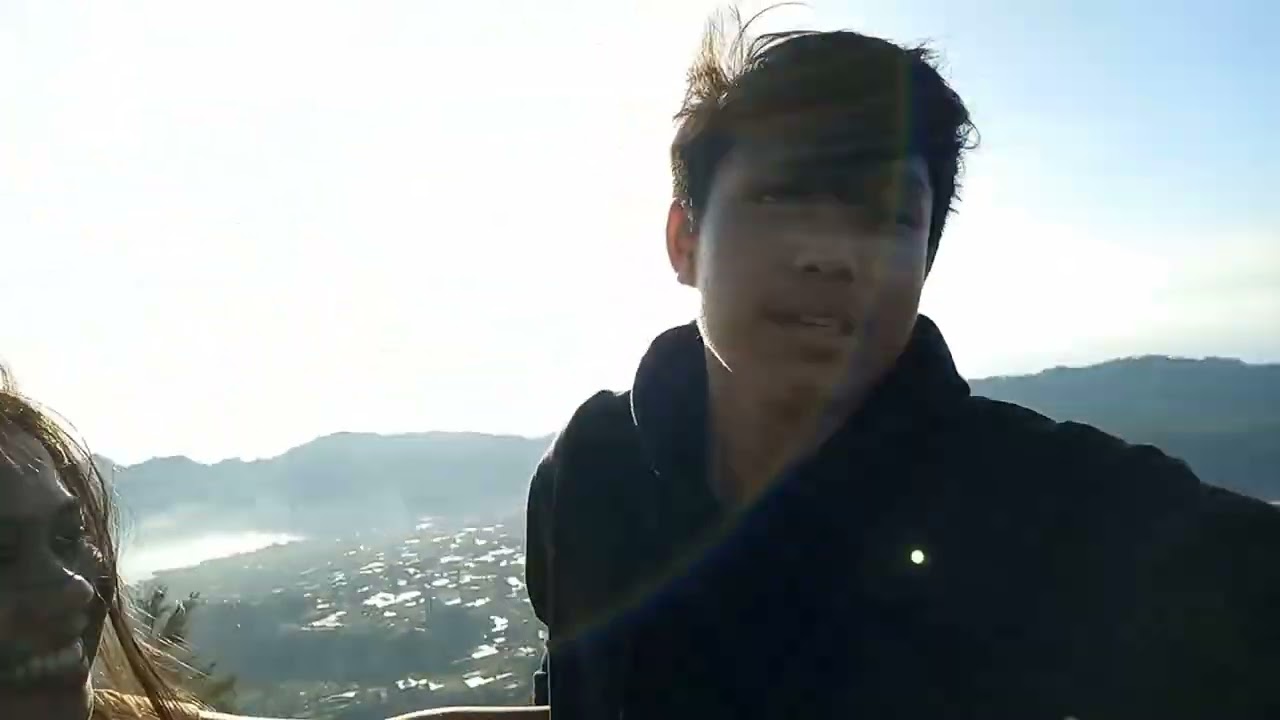 Gunung Batur with ayang