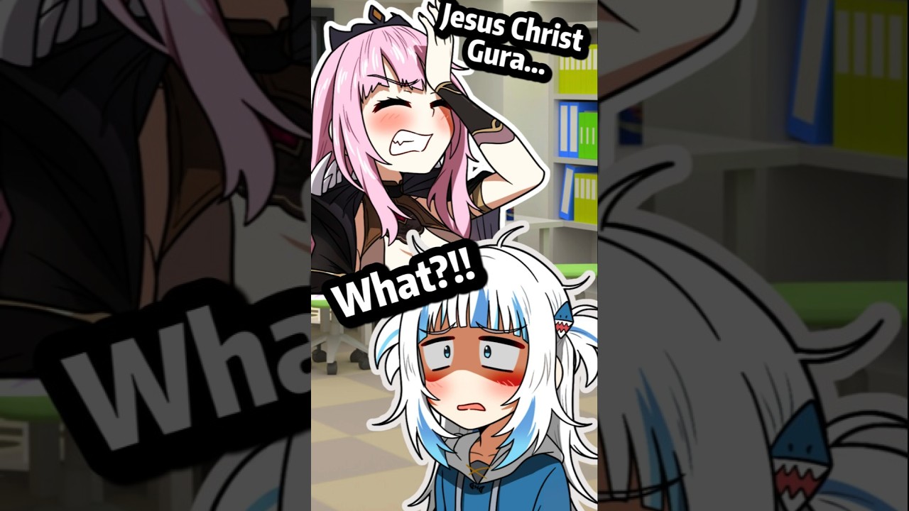 Gura Didn't Even Hesitated #hololiveenglish #hololive #vtuber #shorts