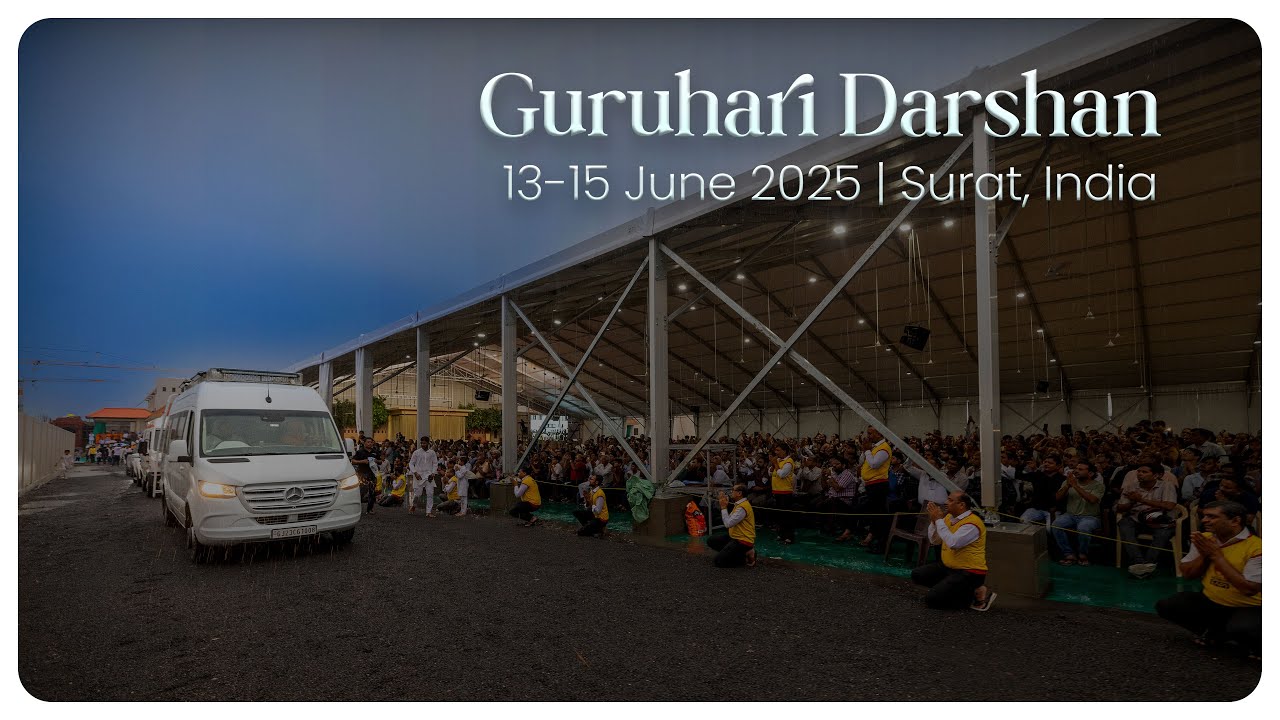 Guruhari Darshan, 13-15 Jun 2025, Surat, India