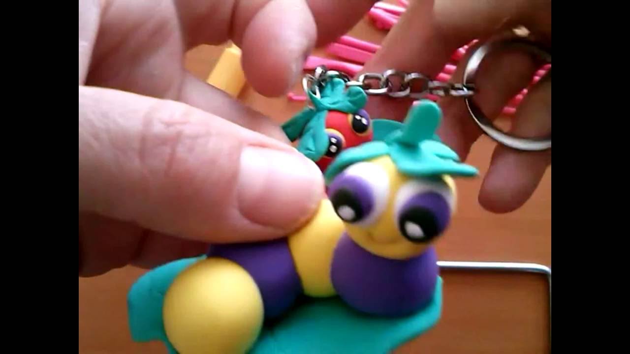 gusano pasta de modelar