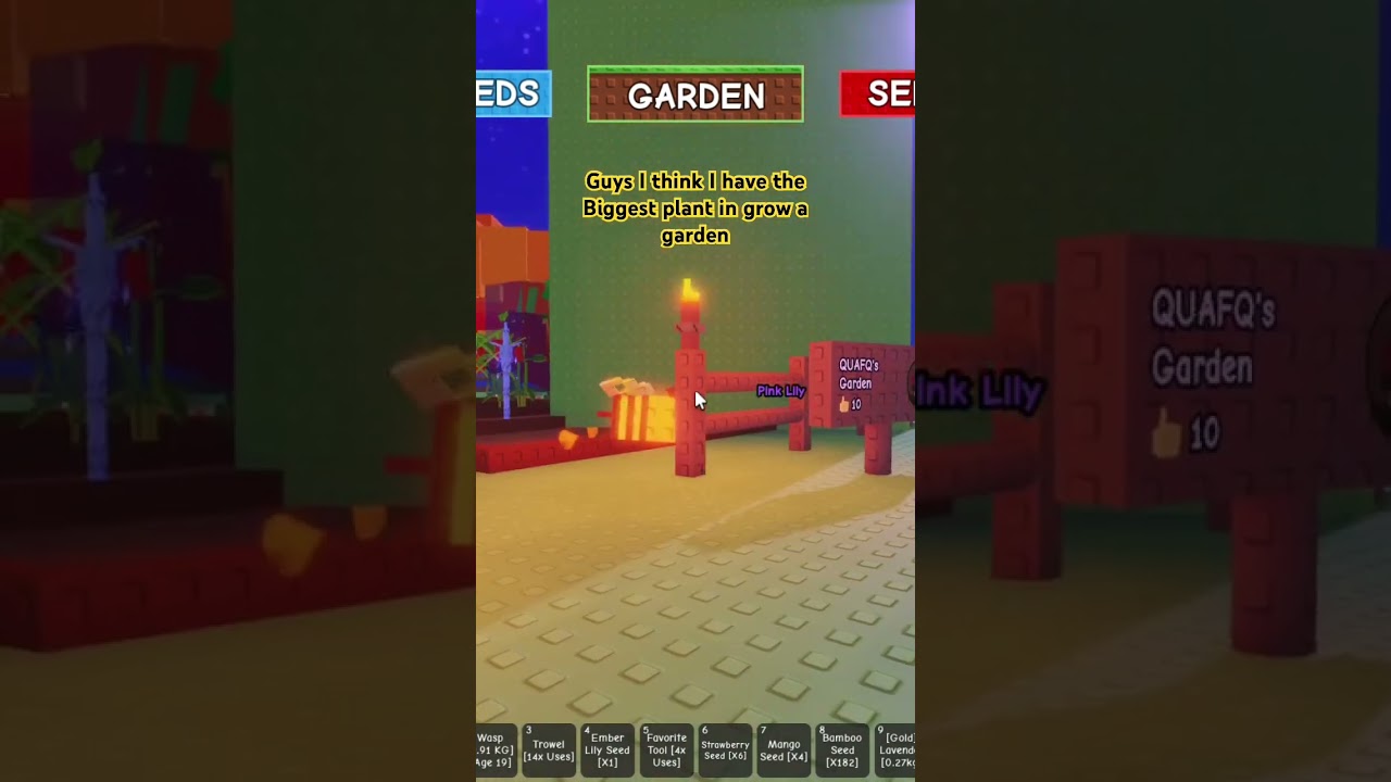 Guys I might break the world record #roblox #growagarden #fyp #memes #worldrecord