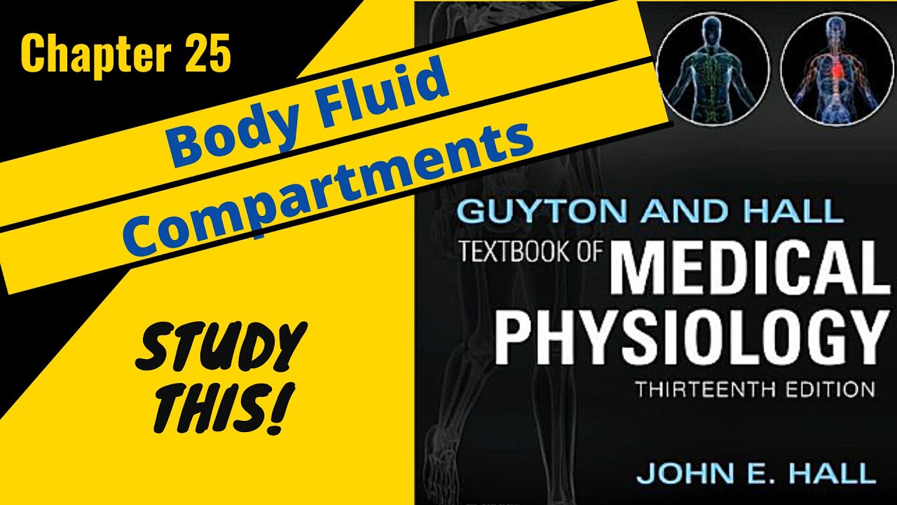 Guyton and Hall Medical Physiology (Chapter 25) REVIEW Body Fluid Compartments || Study This!