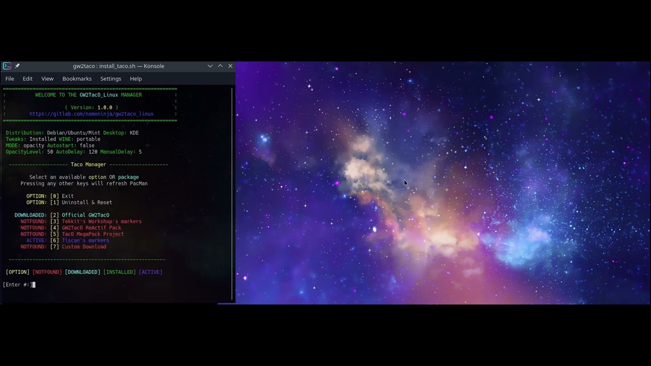 GW2TacO on Linux - Guild Wars 2