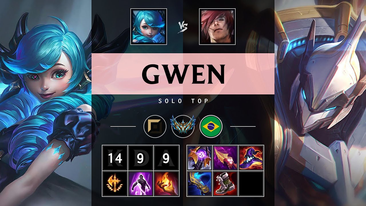 Gwen Top vs Sett - BR Challenger Patch 25.10