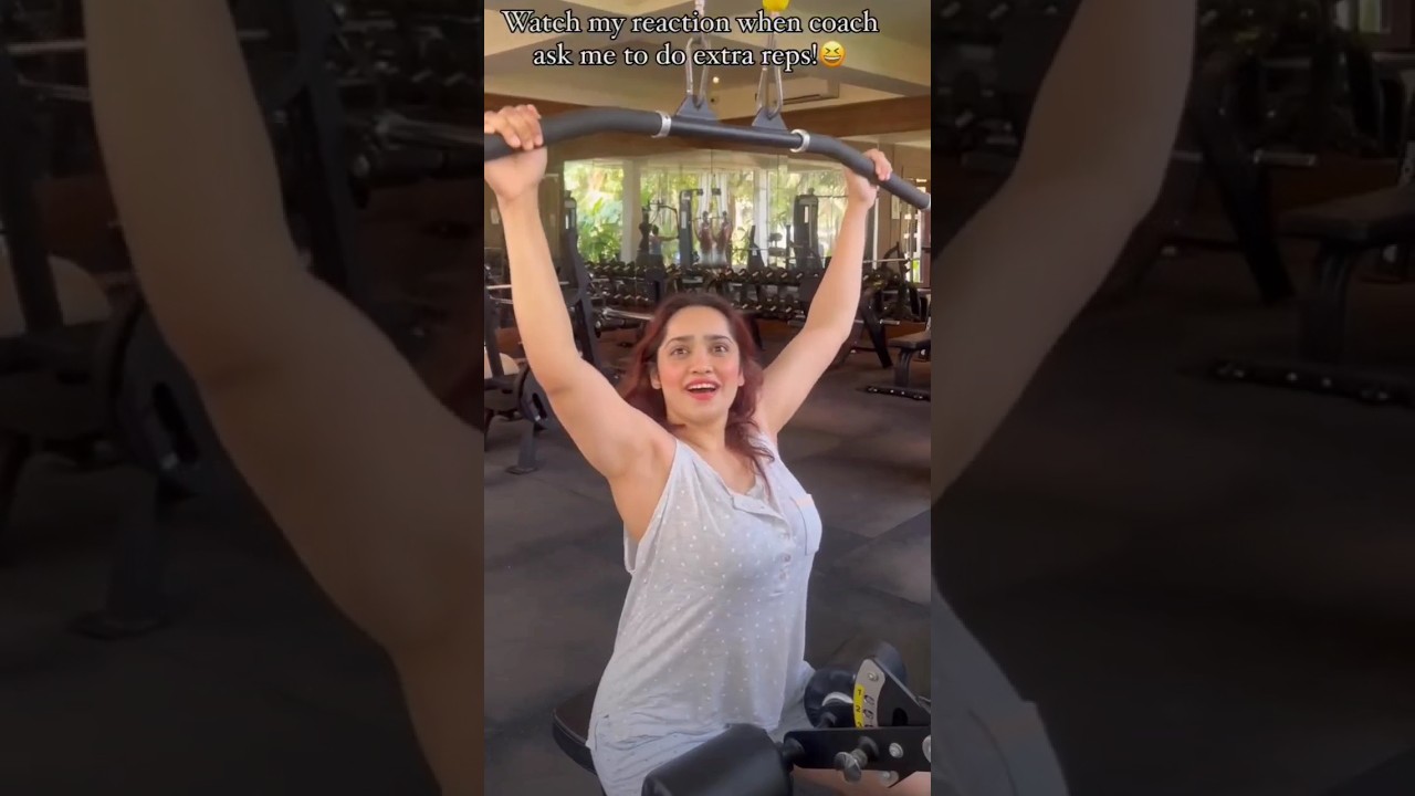 Gym 💪 | Aditi Mistry 🥰 | #shorts #aditimistry #gym