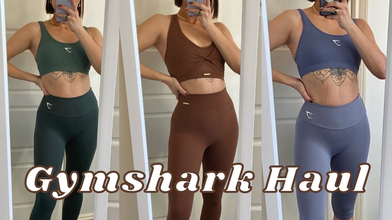 GYM SHARK HAUL | WHITNEY SIMMONS V3 | first impressions + try on + honest review 🤔 #gymshark