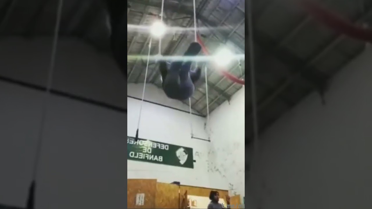 gymnast fails .......😱😱   #trending #shorts #fall #pants