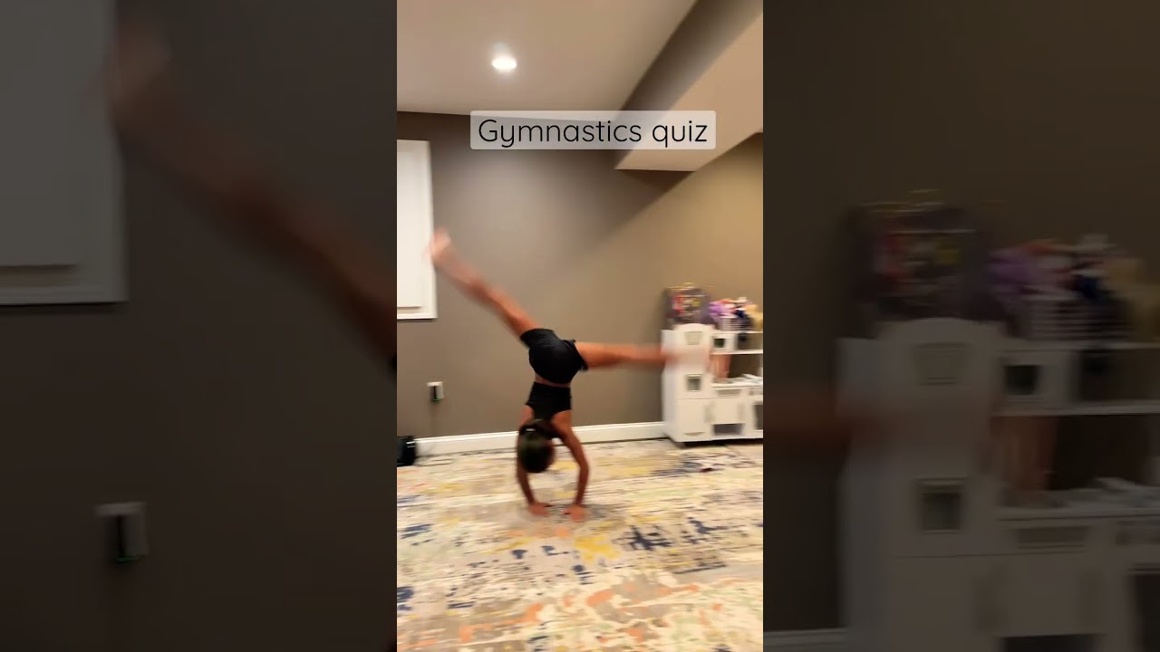 Gymnastics quiz 🤸🏻‍♀️ #challenge #tiktok #shorts