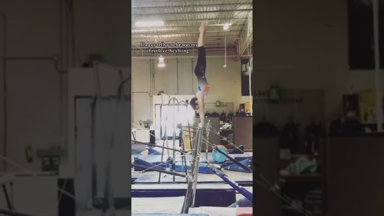 Gymnastics was my first love 💕💕 #fyp #shorts #relatable #gymnast #trend #love #justjules #viral