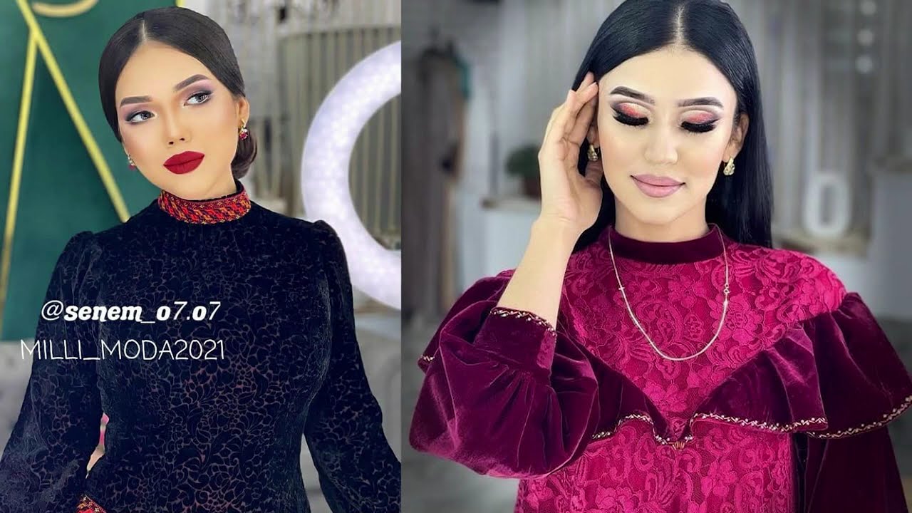GYZLAR - GELINLER SIZ ÜÇIN TÜRKMEN KOÝNEKLERINIŇ TÄZE MODA FASON GÖRNÜŞLERI 2021 - TÄZE MODA FASHION