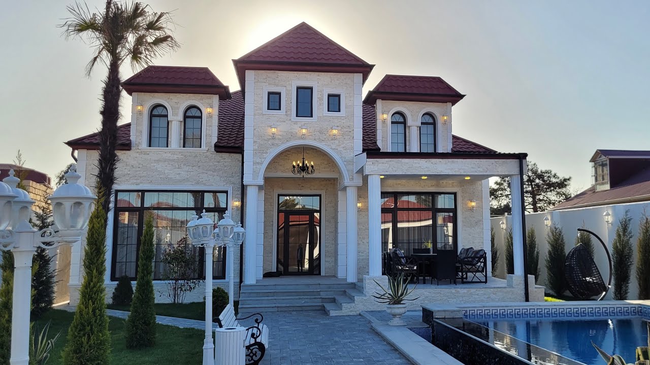 Gözəlliyi ilə göz oxşayan Villa - Mərdəkan ( 443 )