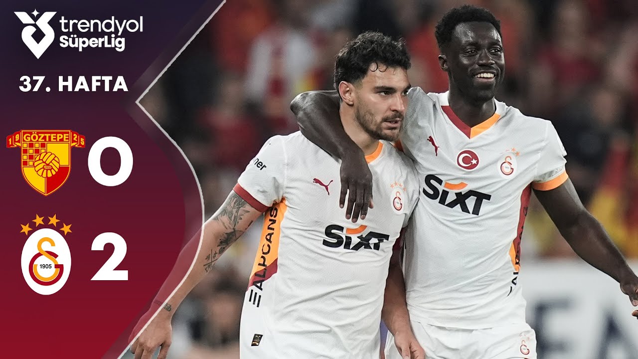 Göztepe (0-2) Galatasaray - Highlights/Özet | Trendyol Süper Lig - 2024/25