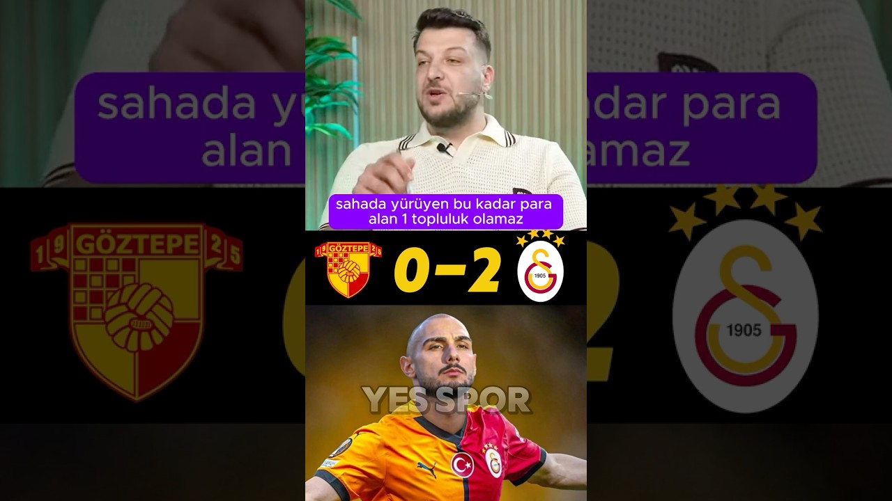 Göztepe 0-2 Galatasaray Maç Sonu🔥Batuhan Karadeniz #galatasaray #morata