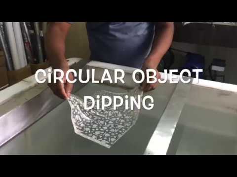 H2O Graphix: Hydrographics Water Transfer Printing on circular object