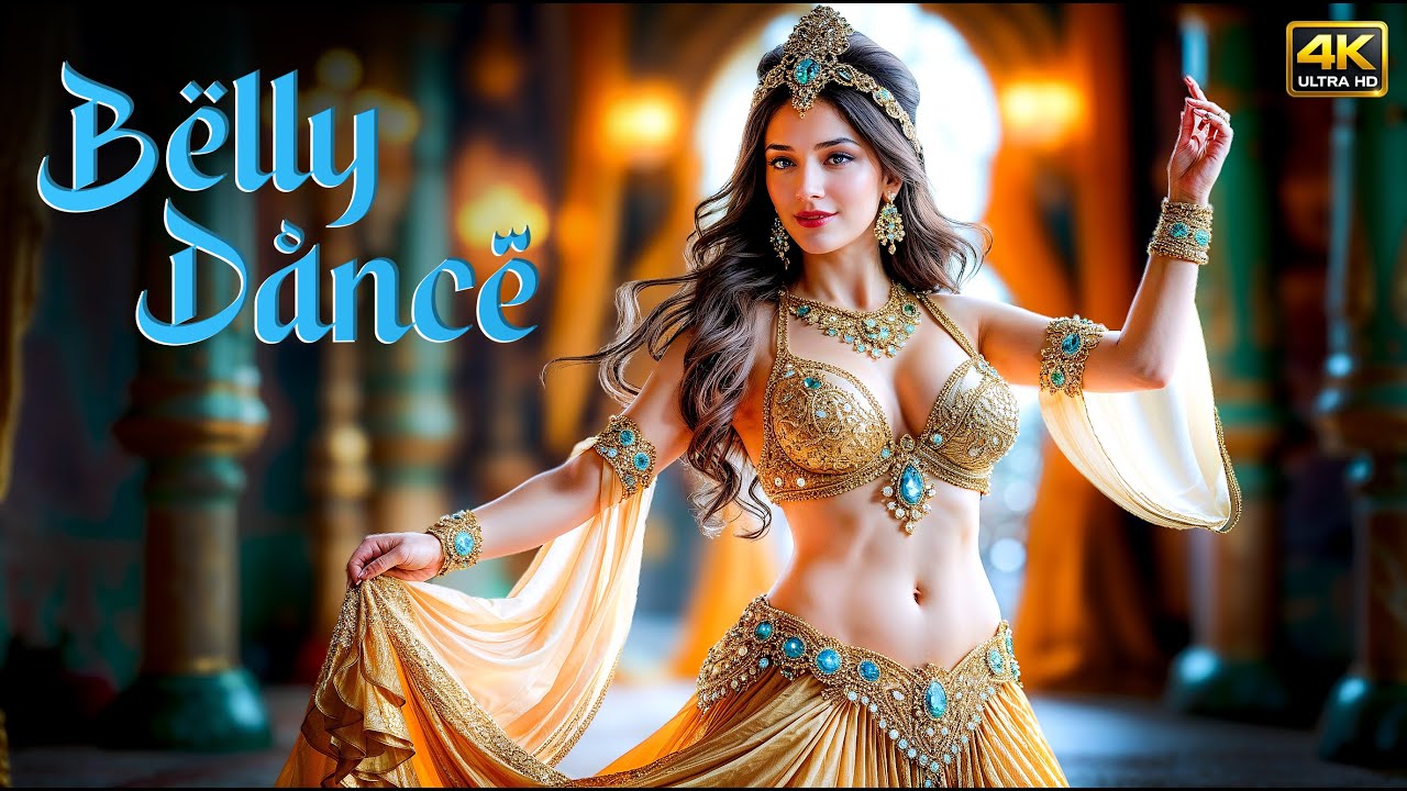 Habibi Fi Albi (حبيبي في قلبي) –Desert Queen Belly Dance | Viral Arabic Love Song | AI Performance