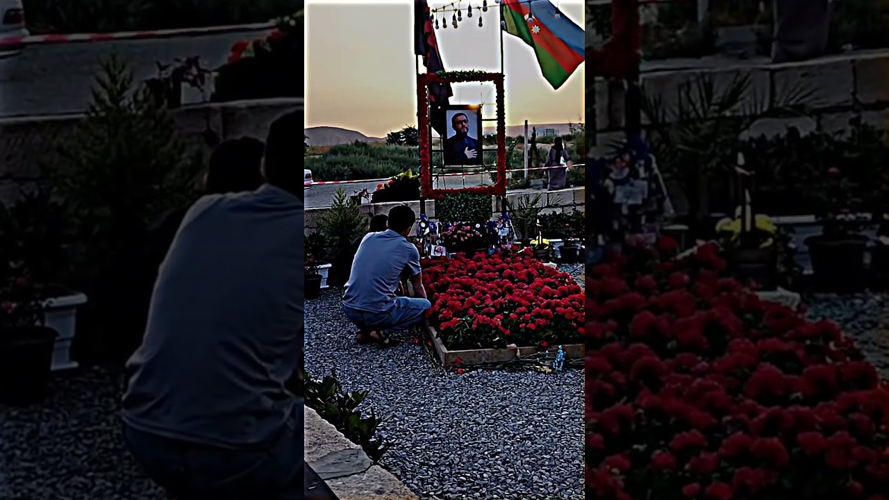 Hacı Şahinin qəbrin ziyarət etdik status üçün çox gözəl dini video #religion #reels #youtubeshorts