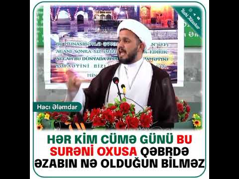 Hacı Ələmdar Qiyasov  #hacisahin #dinivideolar #haciramil #dinivideo  insta|ilahi_xilaskar