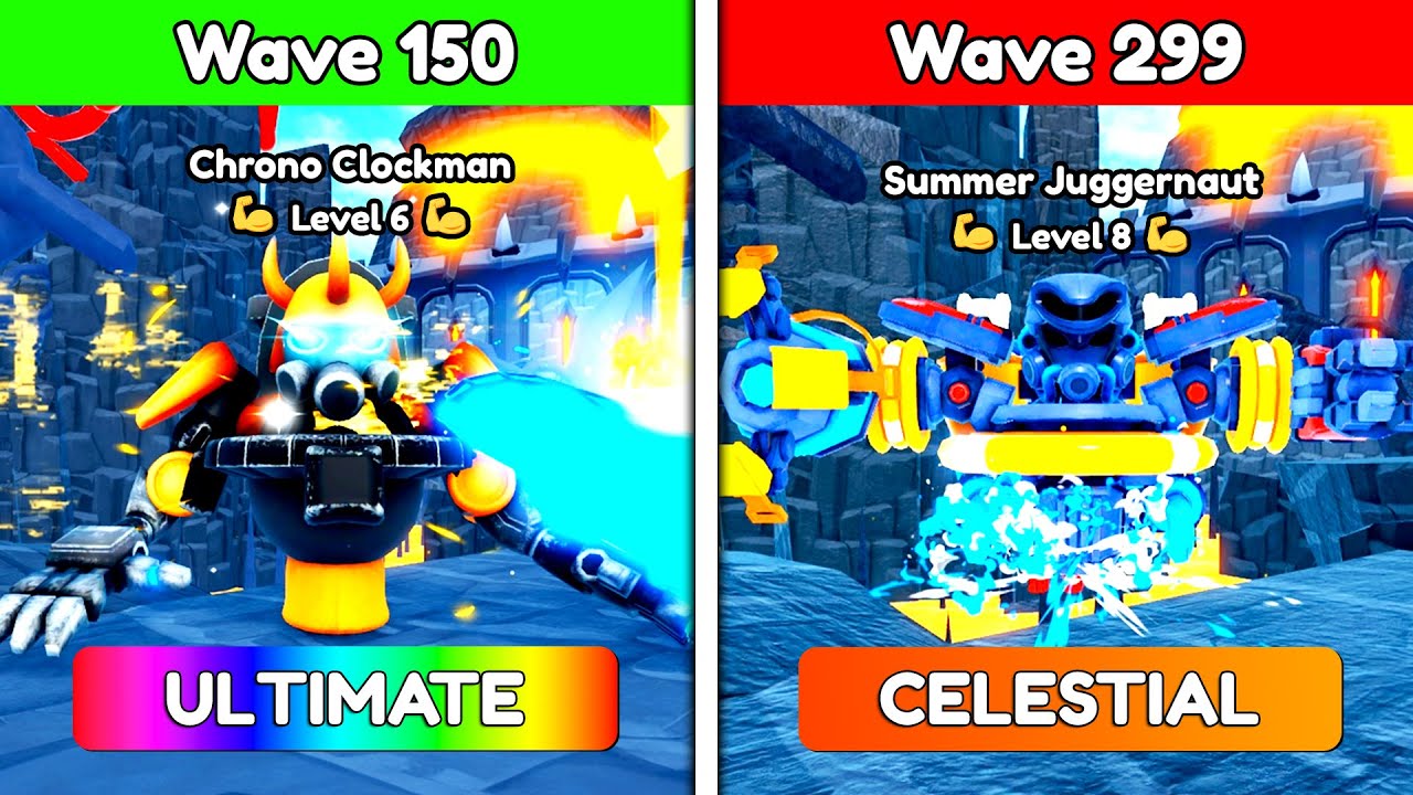 HACKER JUGGERNAUT vs SUMMER JUGGERNAUT 🔥 - Toilet Tower Defense