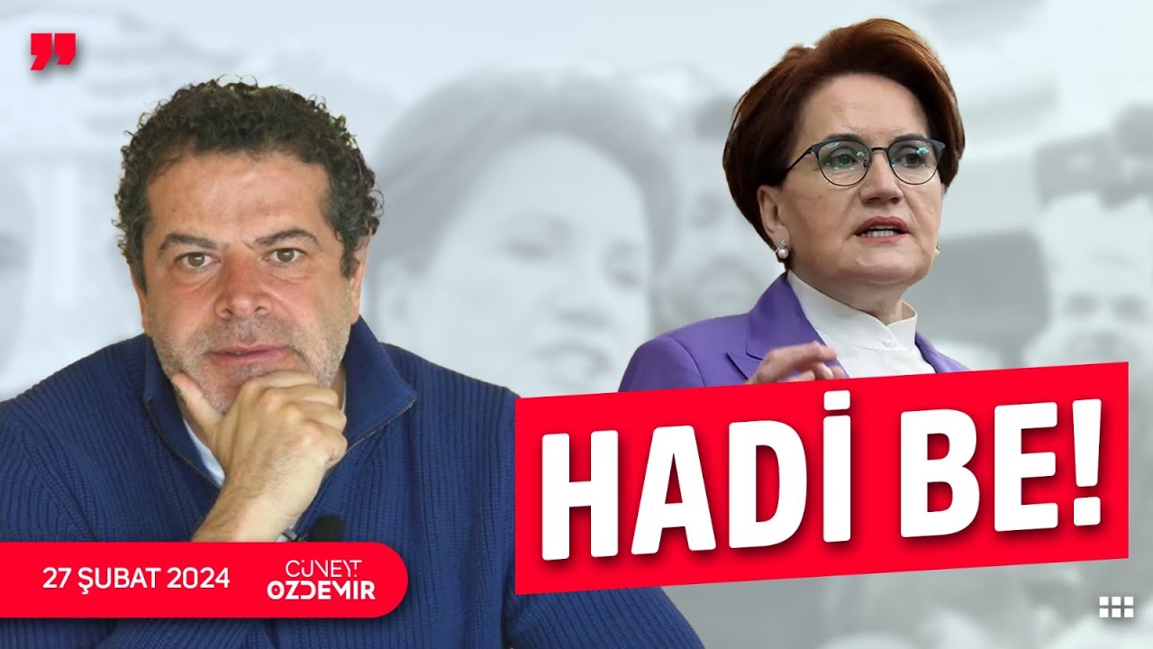 HADİ BE! MERAL AKŞENER'İ BİLE ÇILDIRTAN DÜZEN BİZE NE YAPMAZ!