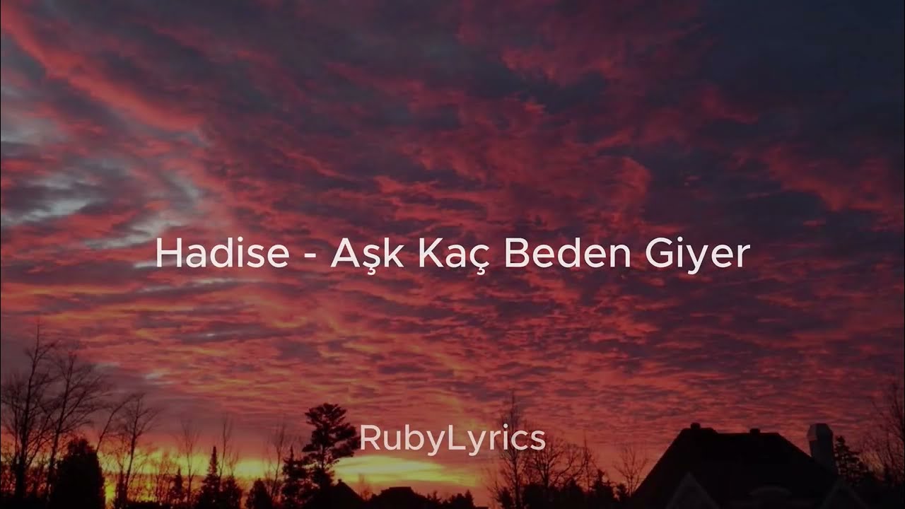 Hadise - Aşk Kaç Beden Giyer