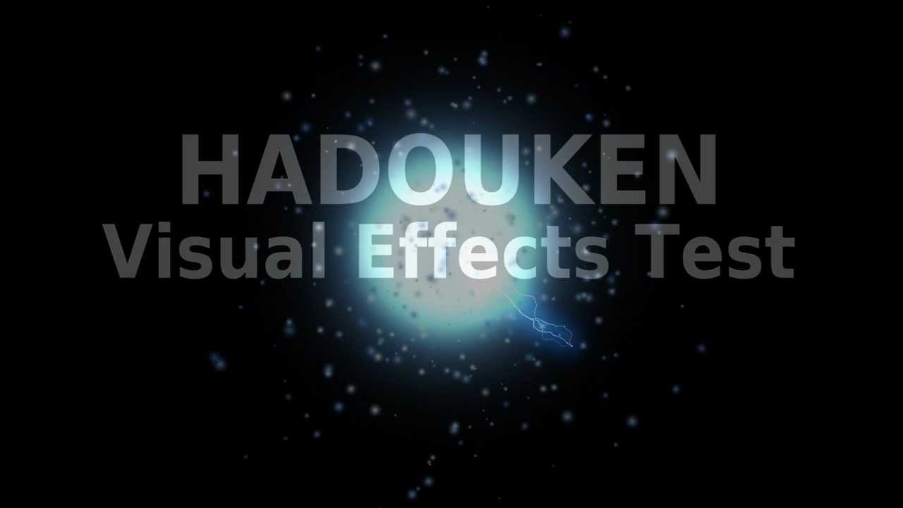 Hadouken VFX Test After Effects CS6