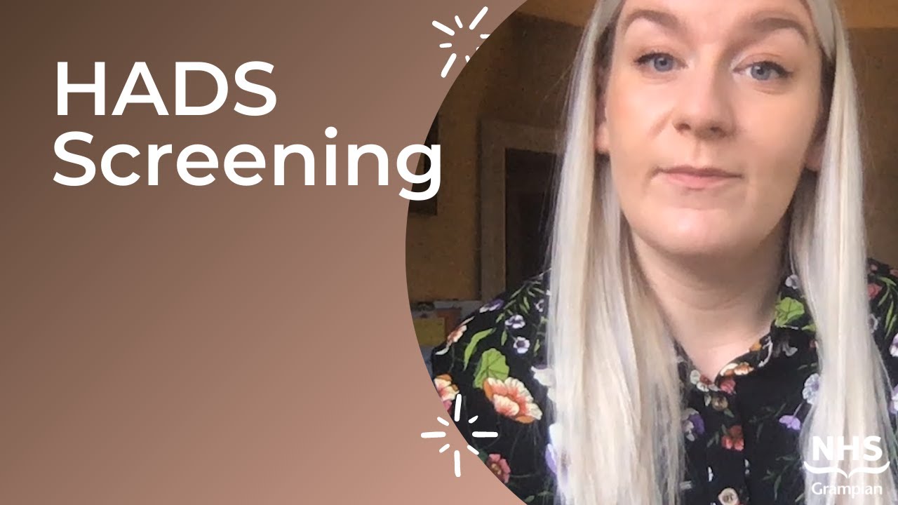 HADS screening: what is it and why do we do it?