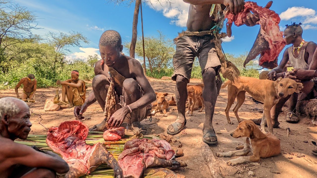 Hadzabe Tribe The Hidden Recipe Of The Hunters | African Hunters