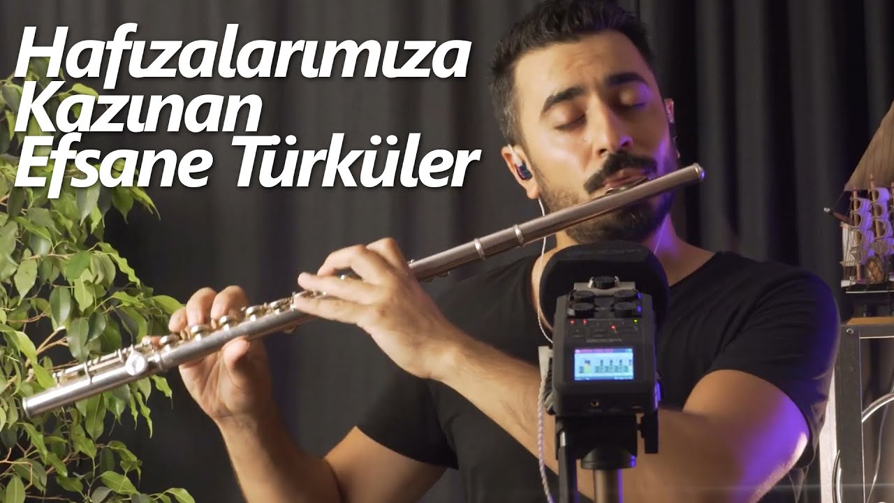 Hafızalara Kazınan Efsane Türkülerimiz - Yan Flüt Enstrümantal ( Flute Cover ) #flute #flüt