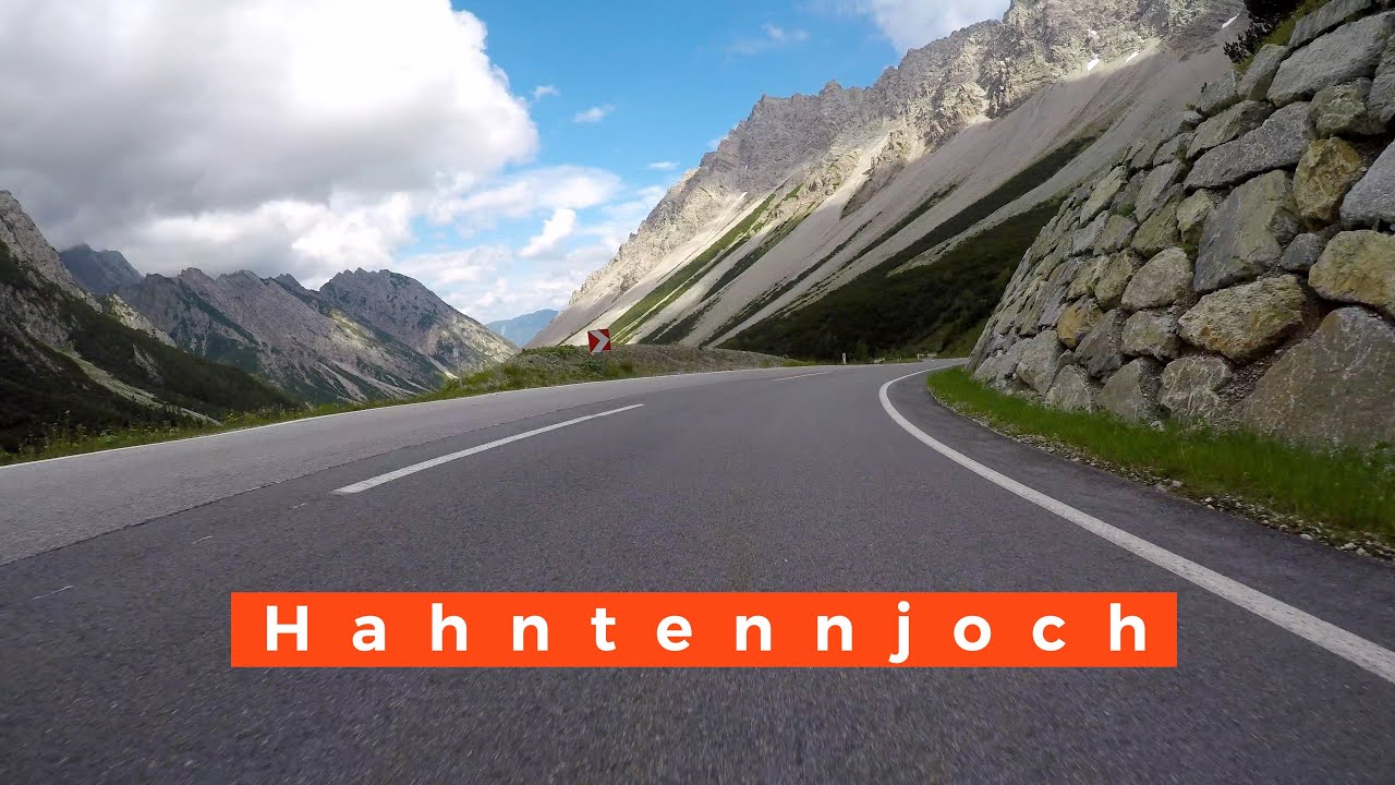 Hahntennjoch to Imst - the complete road - 4K