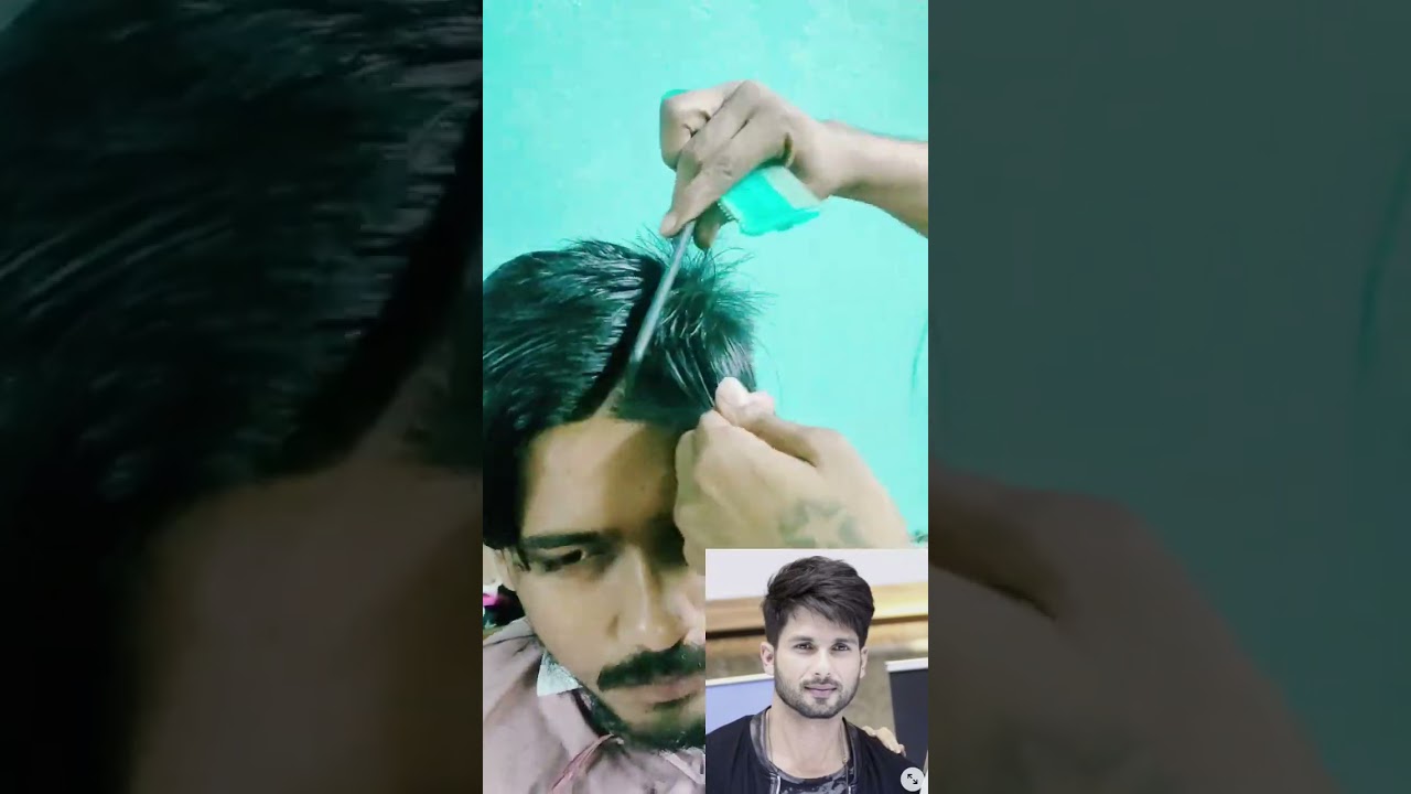 Hair cut #Shahid Kapoor#hairstyle#debu 99 art