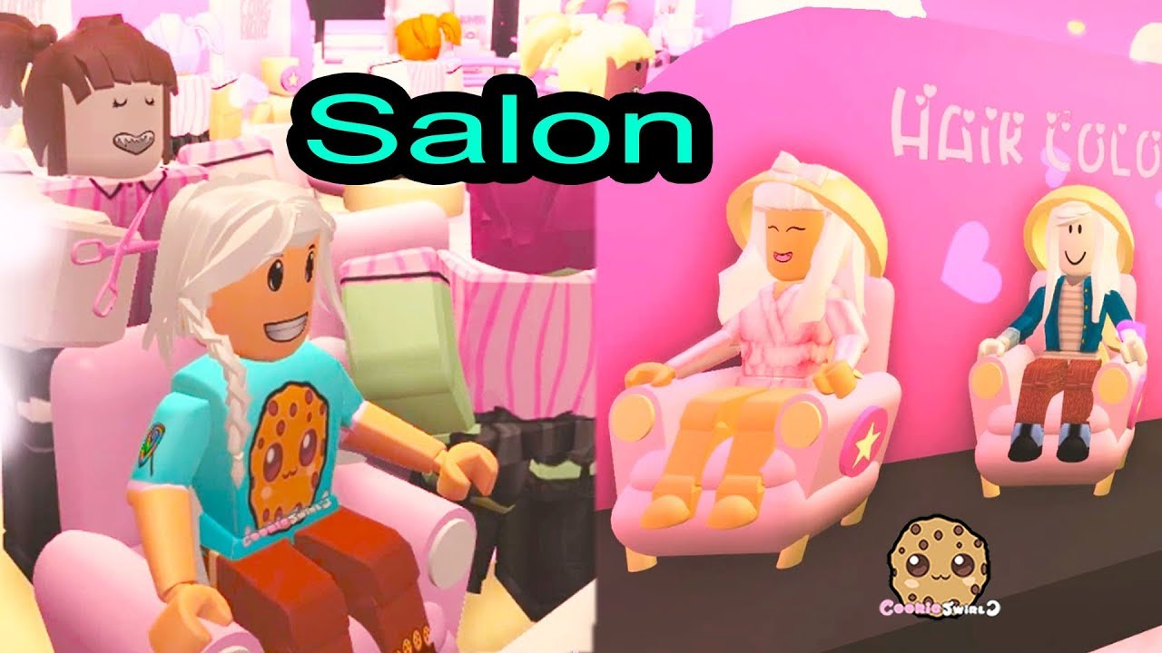 Hair Style Salon + Spa - Roblox Cookie Swirl C Game Play Video