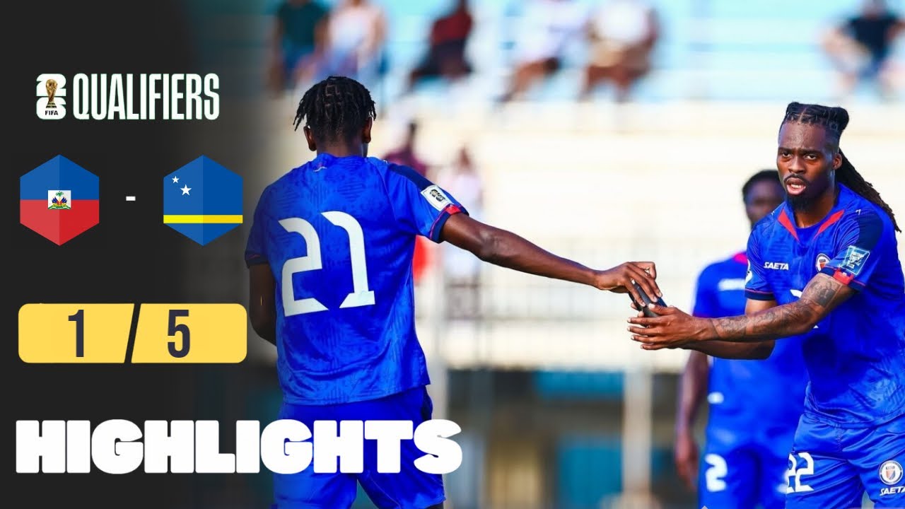 Haiti vs Curacao | 1-5 | Highlights | World Cup Qualifiers 2026 CONCACAF | curacao vs haiti