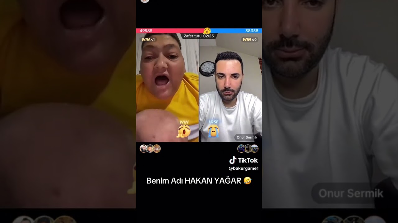 hakan yağar ve onursermik komik anları tiktok canlı yayın #keşfet #