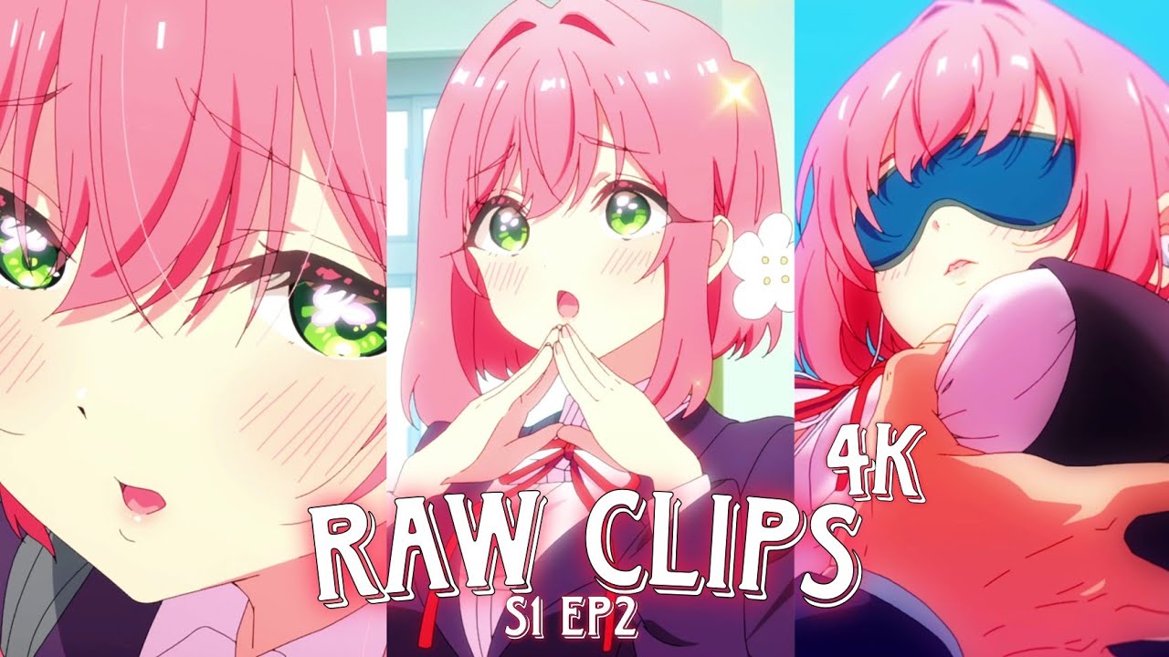 Hakari | Raw Clips 4K | 100 Girlfriends Who Really Love You | S1EP2 ( Anime Raw Clips )