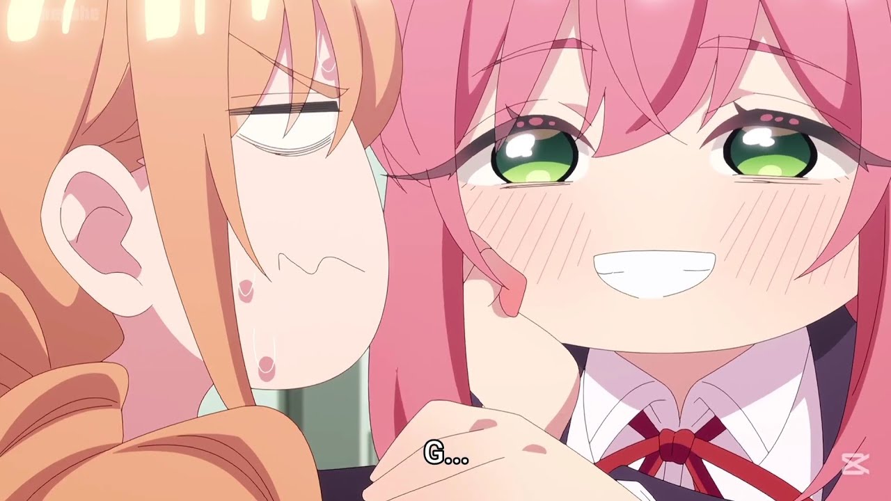 Hakari teasing Karane with G-cup | 100 Girlfriends Who Really Really Love You