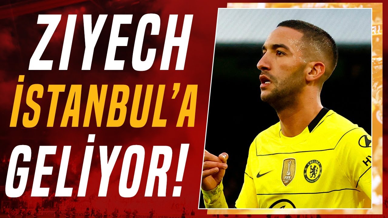 Hakim Ziyech Galatasaray İçin İstanbul'a Geliyor!