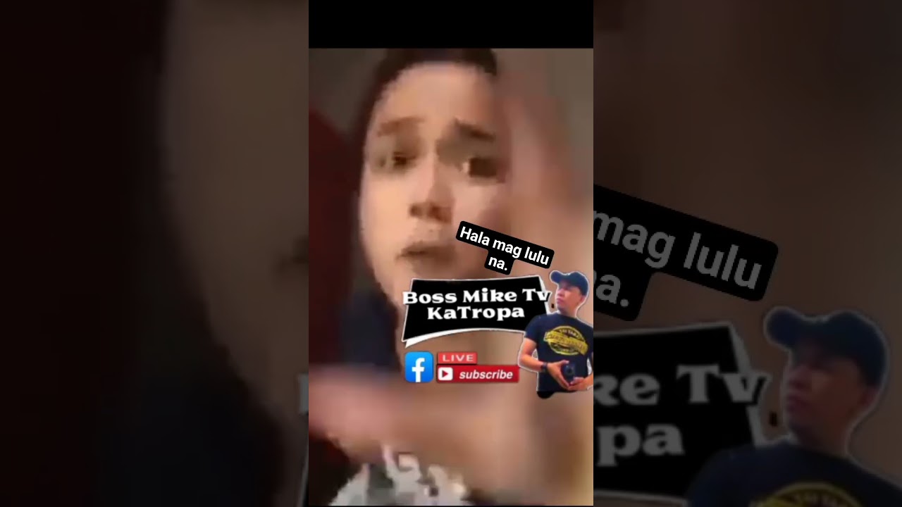 hala nag lulu na. huli si kuya