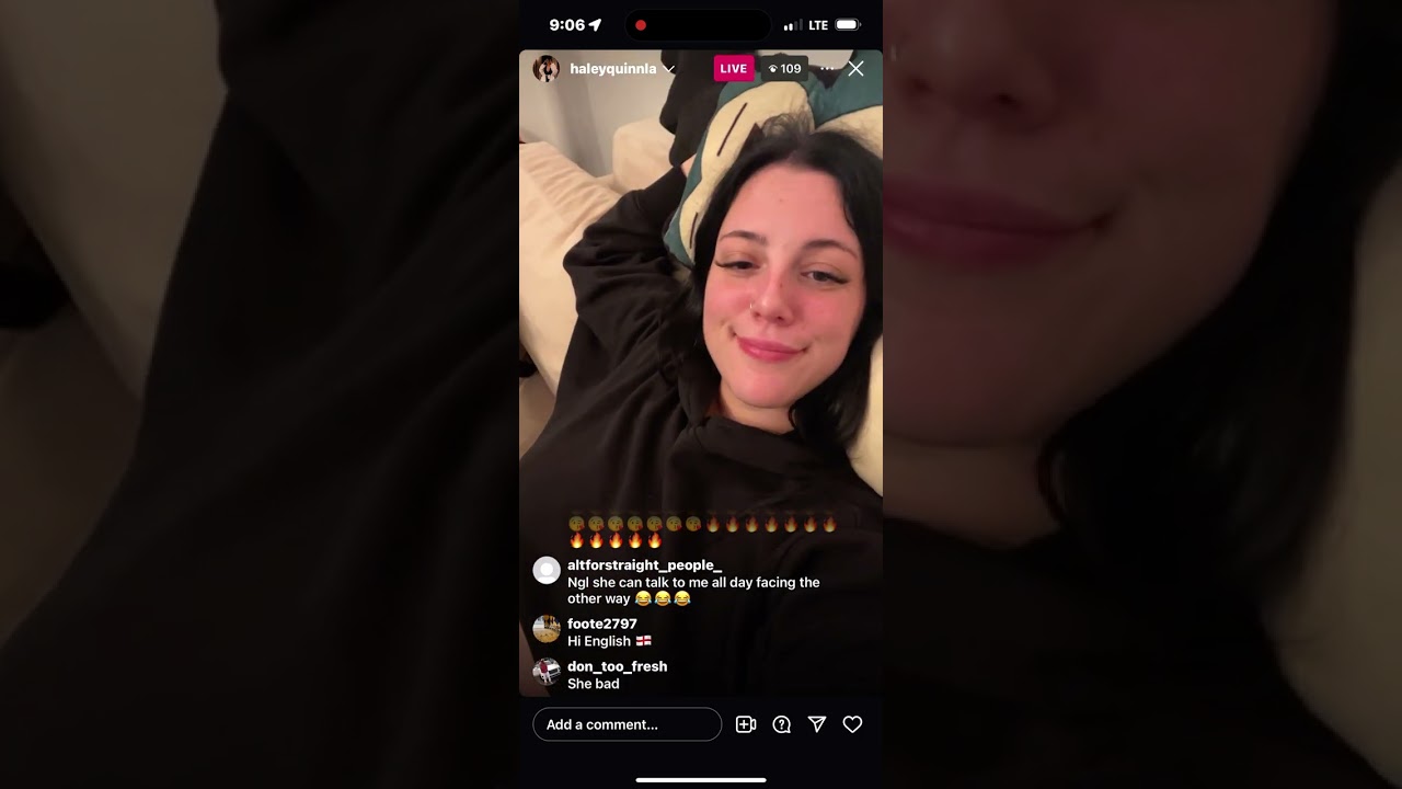 Haleyquinnla Instagram Live (11/3/24)
