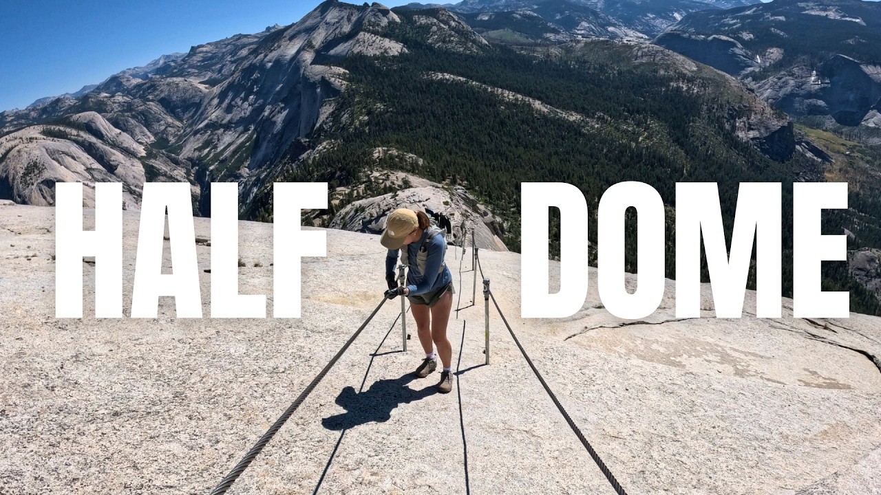 HALF DOME 🏞️ | The ULTIMATE GUIDE on YOSEMITE'S DEADLIEST HIKE | #hikingadventures