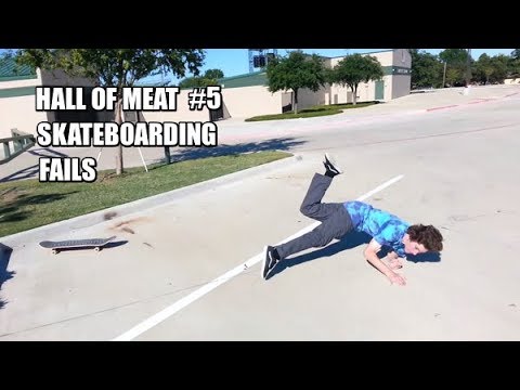 HALL OF MEAT on INSTAGRAM || #5 SKATEBOARDING FAILS COMPILATION