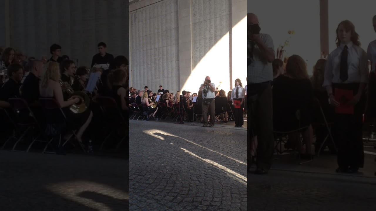 Hall of Memory | Gloucester Youth Wind Orchestra, Steve Legge | Menin Gate, Ypres, July 2013
