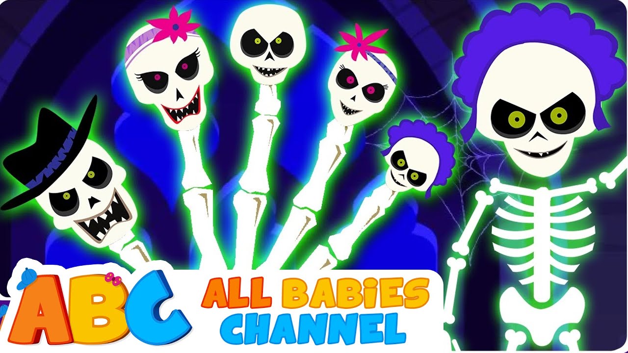 Halloween Finger Family Song | Spooky Nursery Rhymes For Kids | All Babies Channel