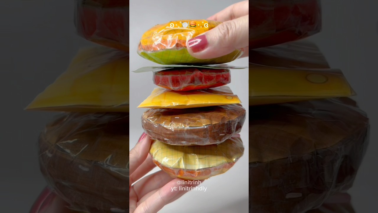 Hamburger paper squishy