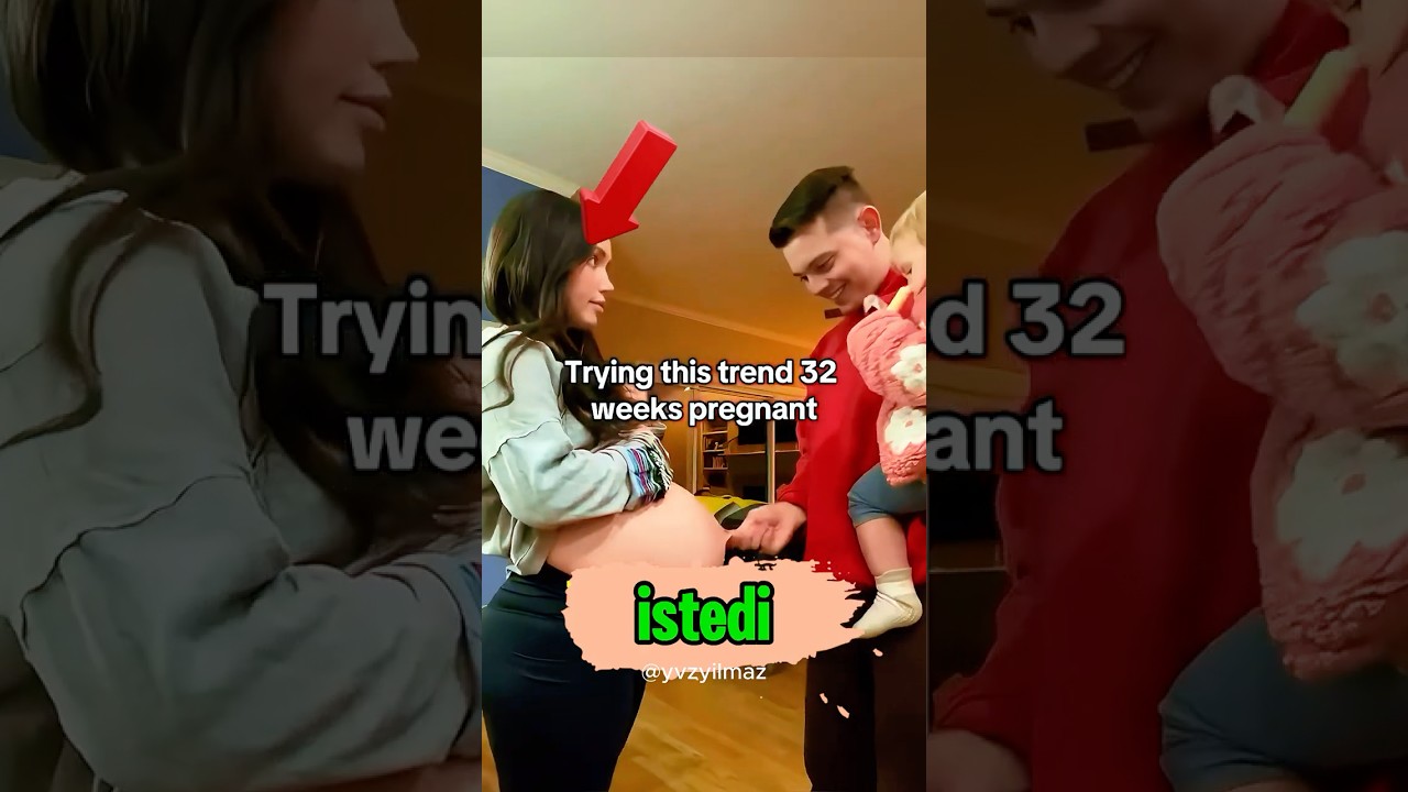 Hamile kadının büyük bir derdi vardı 😢😂❤️