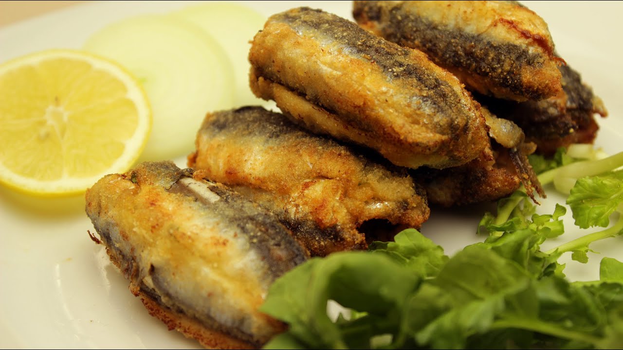 Hamsi Kuşu Tarifi - Tavada Kolay Hamsi Dolma Kızartması