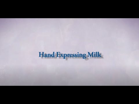 Hand Expressing Milk