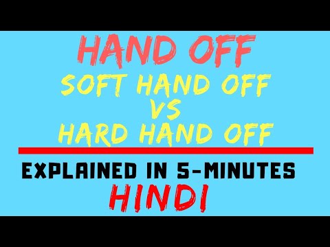 Hand Off : Soft Hand Off Vs Hard Hand Off Easiest Explanation Ever (HINDI)